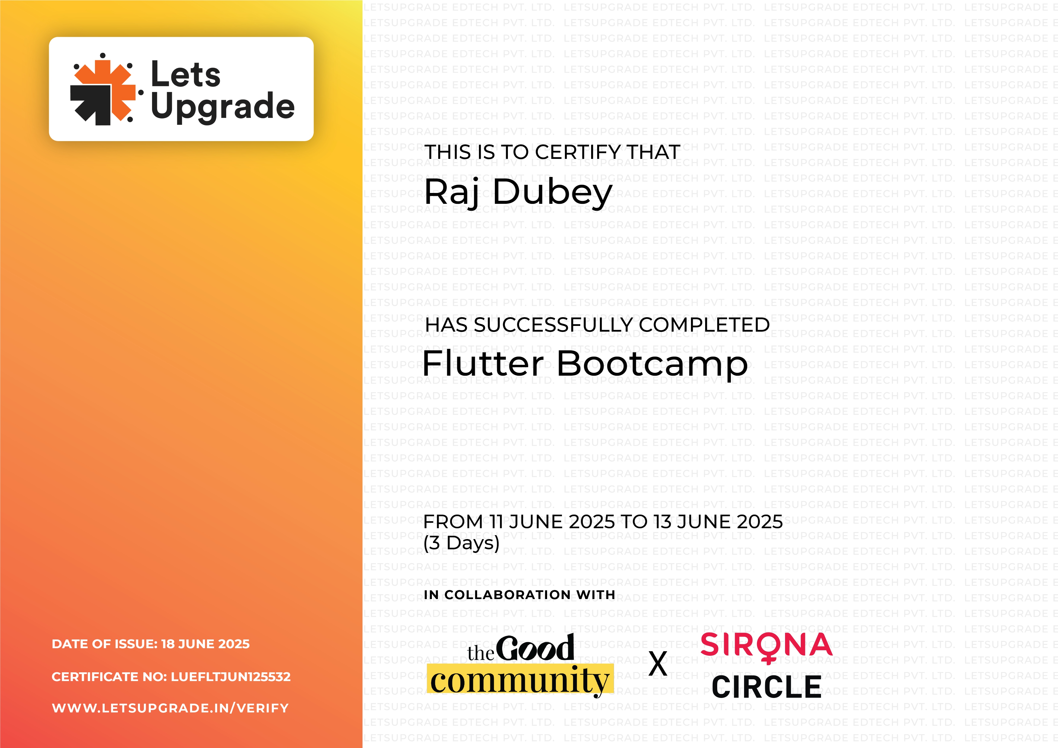 Flutter Bootcamp