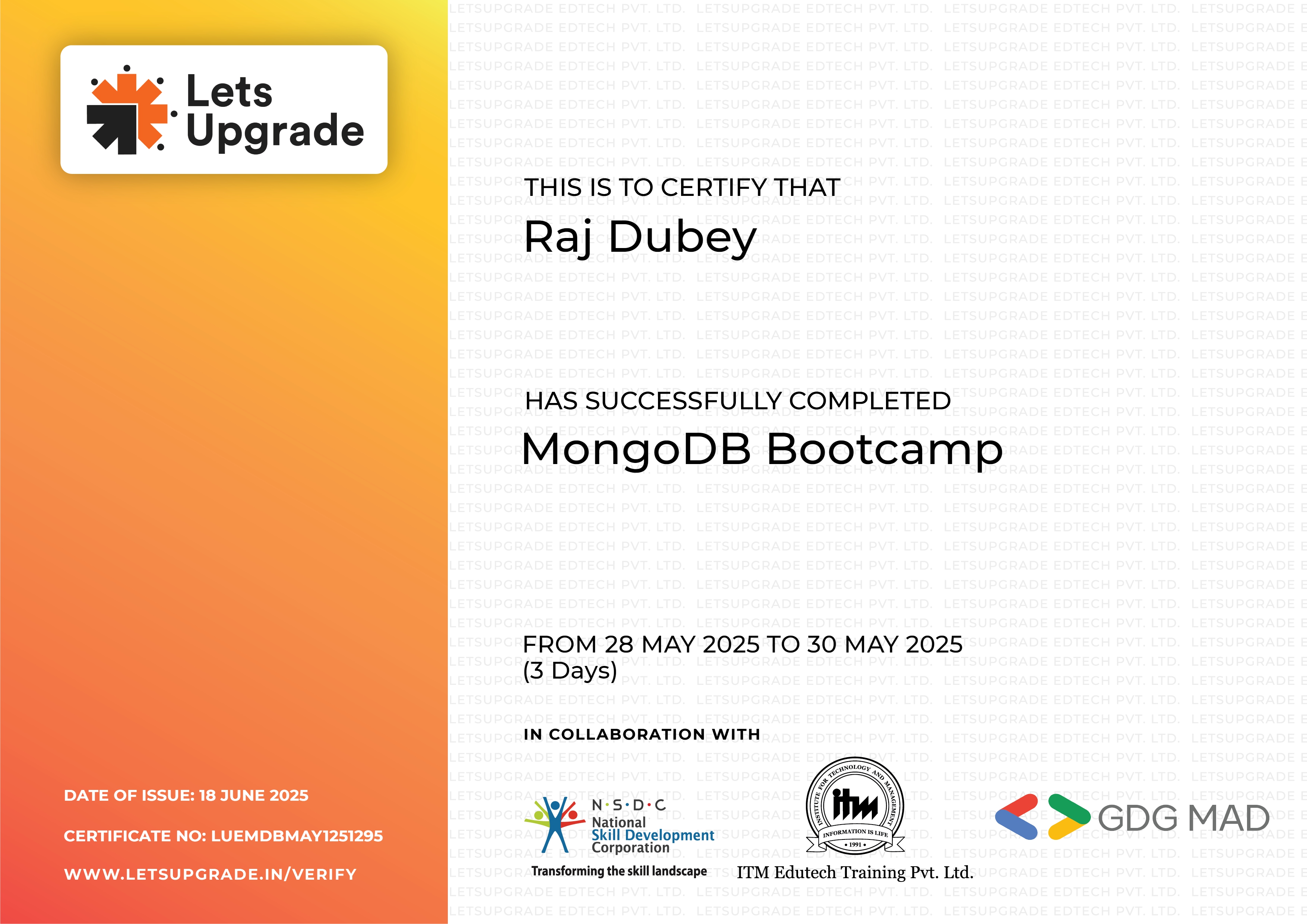 MongoDB Bootcamp