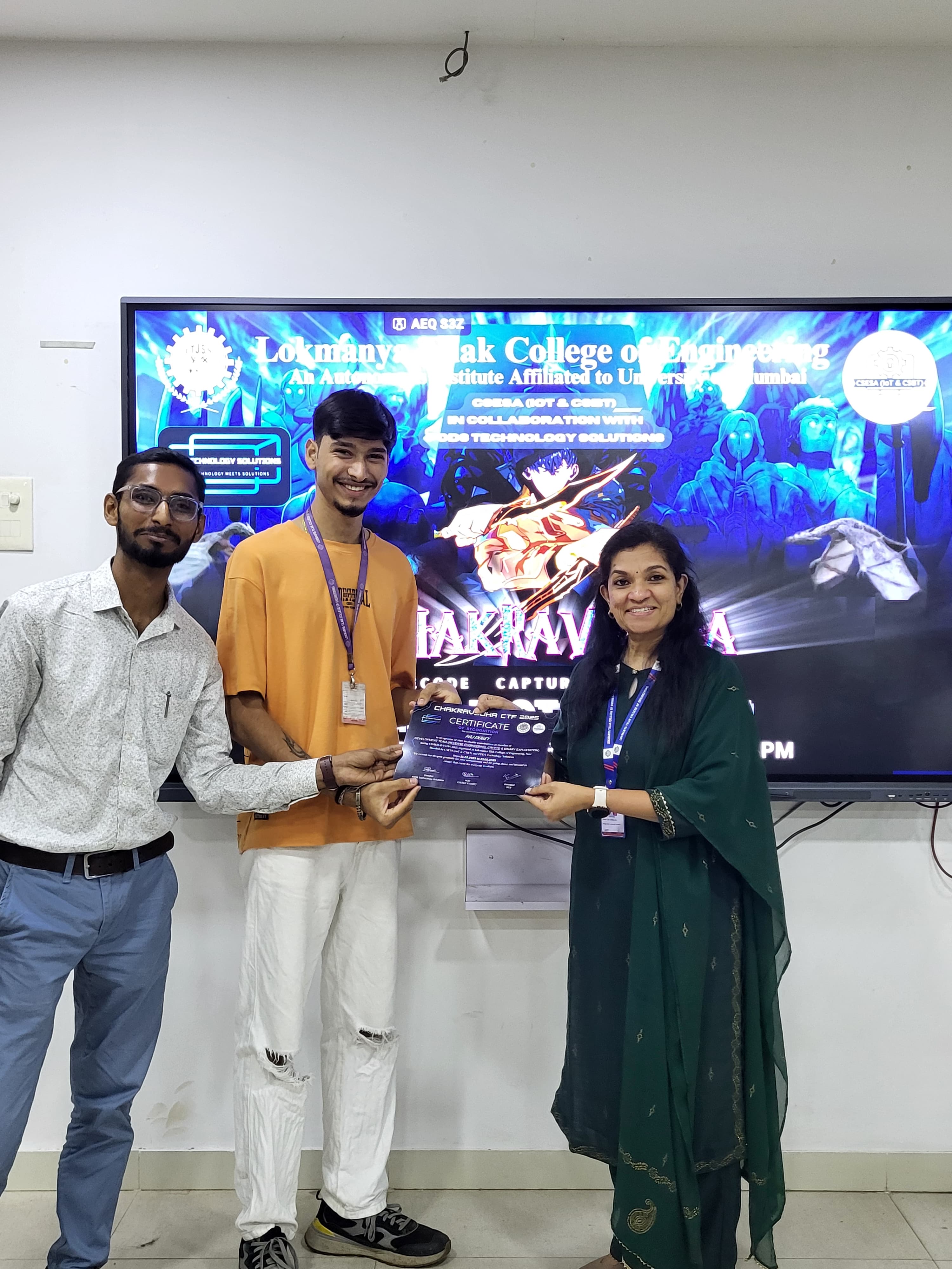 Chakravyuha CTF event photo 1